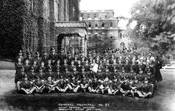 67th General Hospital Arm Medical Reserve Corps group photo